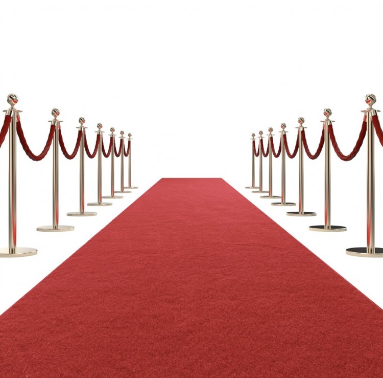 Red Carpet, Stanchions, and Velvet Ropes