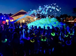 UV Glow Foam Party